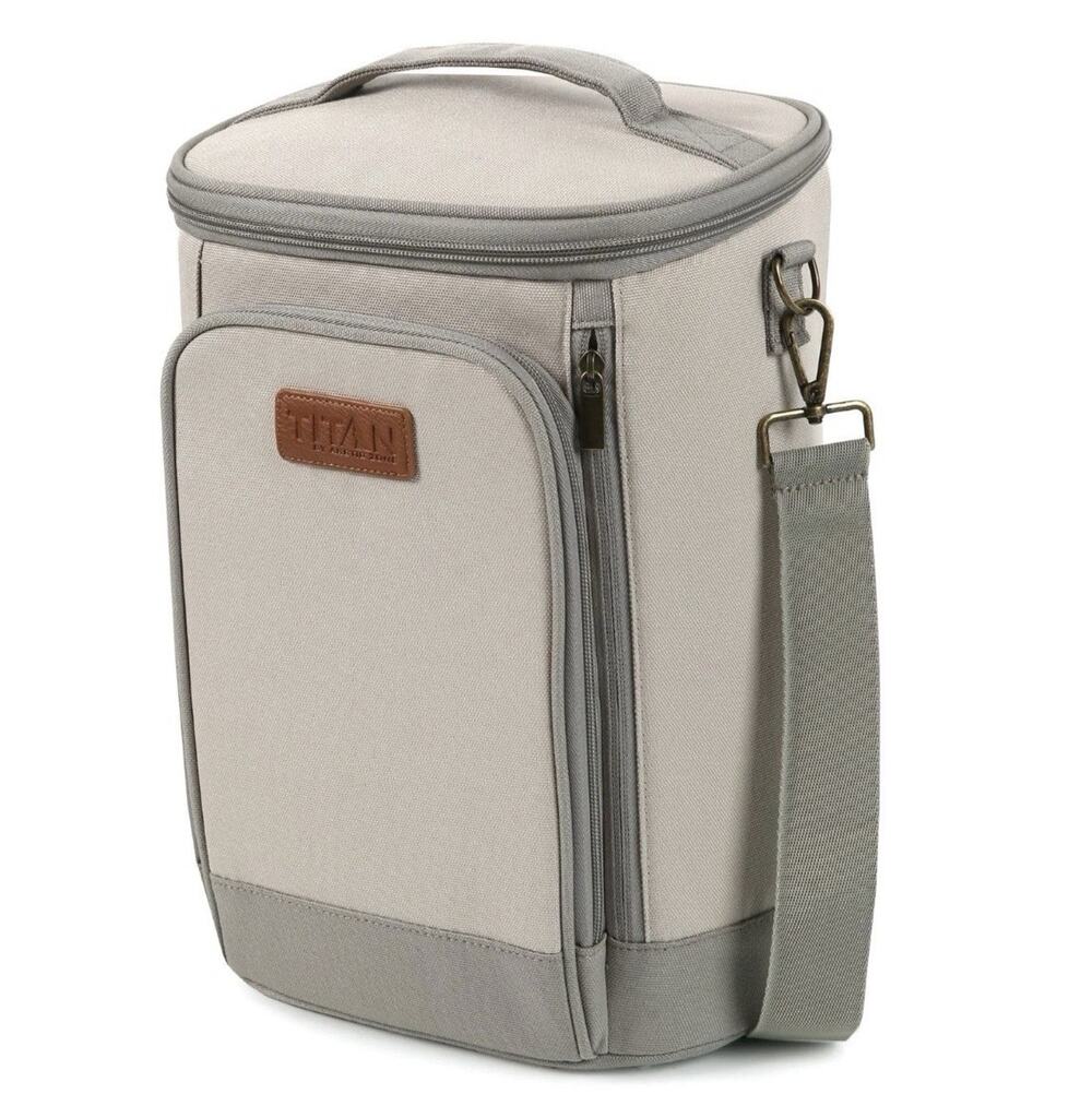 Titan Bottle Tote–Deep Freeze Cooling, Leak-Proof Missing Ice Walls NWOT